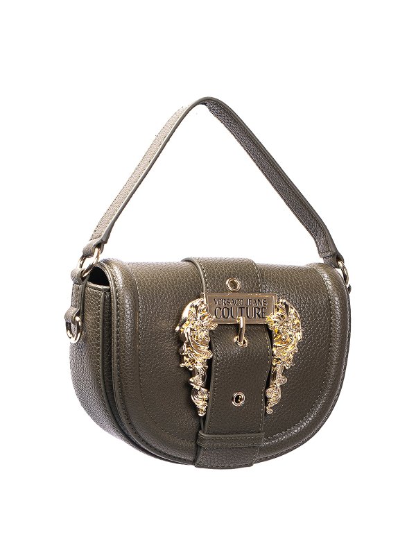 Versace Jeans Couture: クロスボディバッグ online - クロスボディバッグ - ダークグリーン