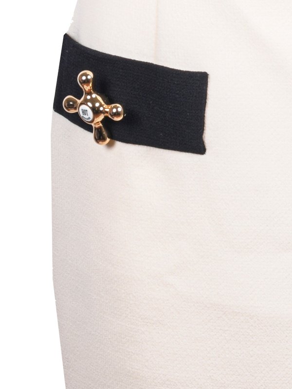 Wool skirt shop online: MOSCHINO