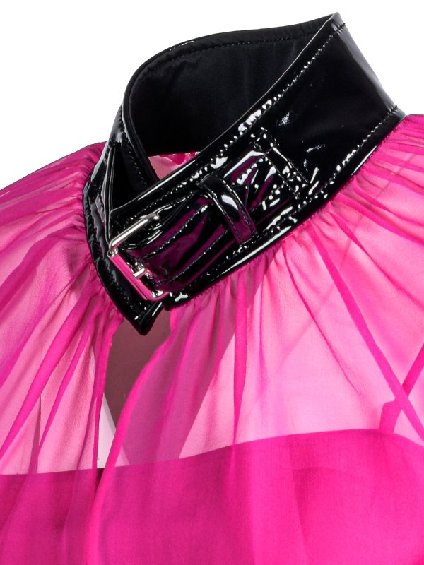 ショートドレス - フクシア shop online: MOSCHINO