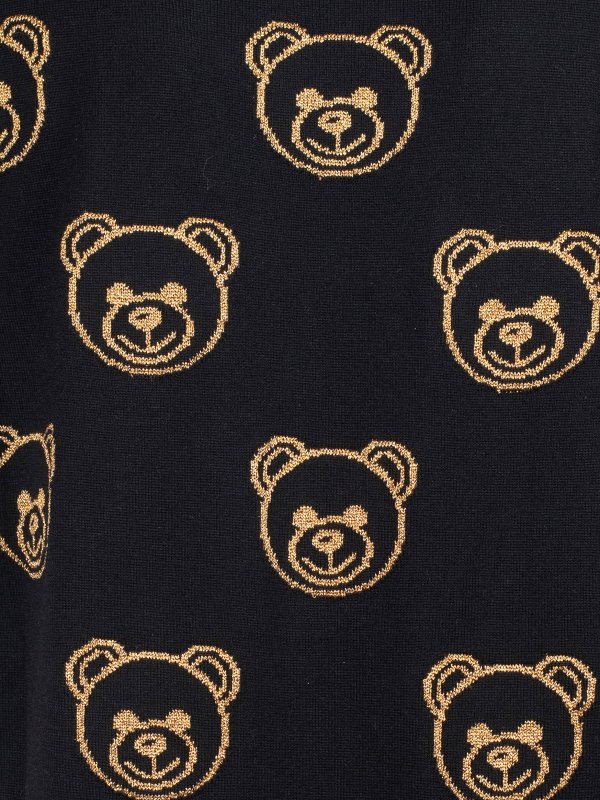 ショートドレス - 黒 shop online: MOSCHINO