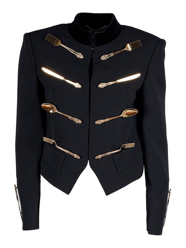 MOSCHINO: giacche sartoriali - Giacca per posate
