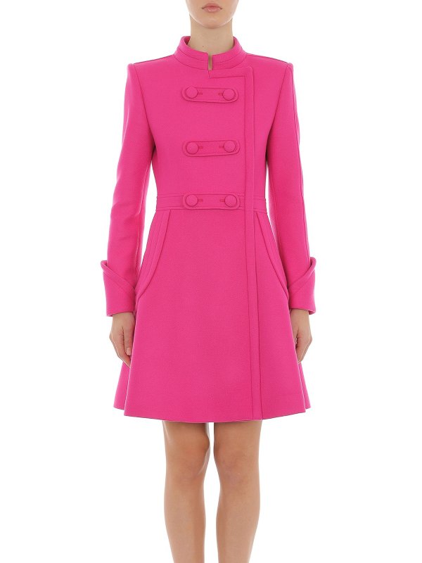 MOSCHINO: ショートコート online - ショートコート - フクシア