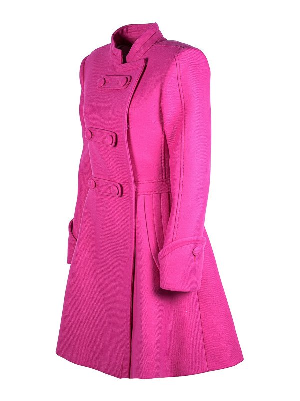 ショートコート - フクシア shop online: MOSCHINO