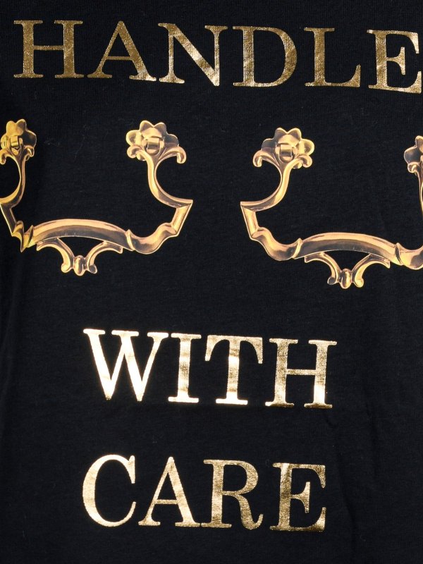 Camiseta - Negro shop online: MOSCHINO