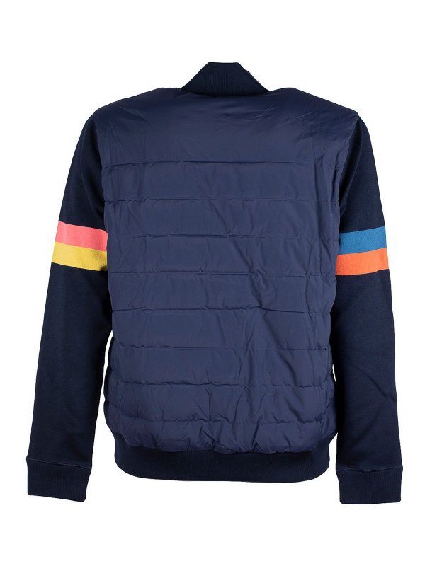 PAUL SMITH: padded jackets online - Tech fabric puffer jacket