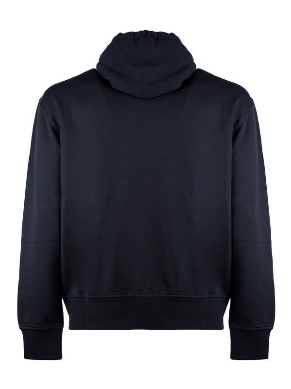 Versace Jeans Couture: Sweatshirts & Sweaters online - Baroque crystal hoodie