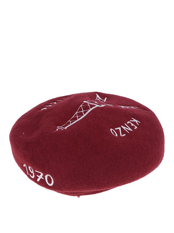 KENZO: hats & caps - Wool cap