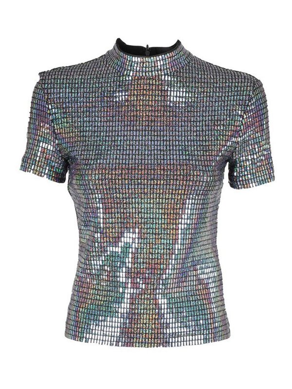 CHIARA FERRAGNI: Tops und Tank Tops - Top - Schwarz