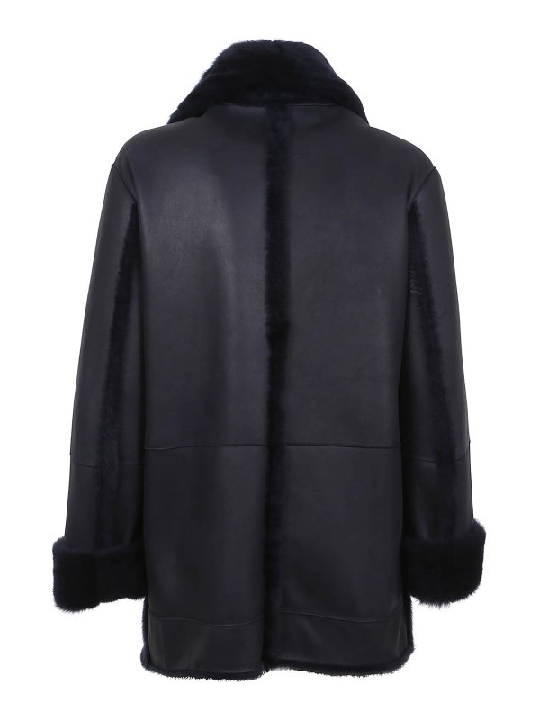 JIL SANDER: leather jacket online - Leather jacket