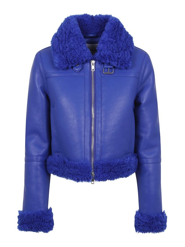 STAND STUDIO: leather jacket - Lorelle jacket