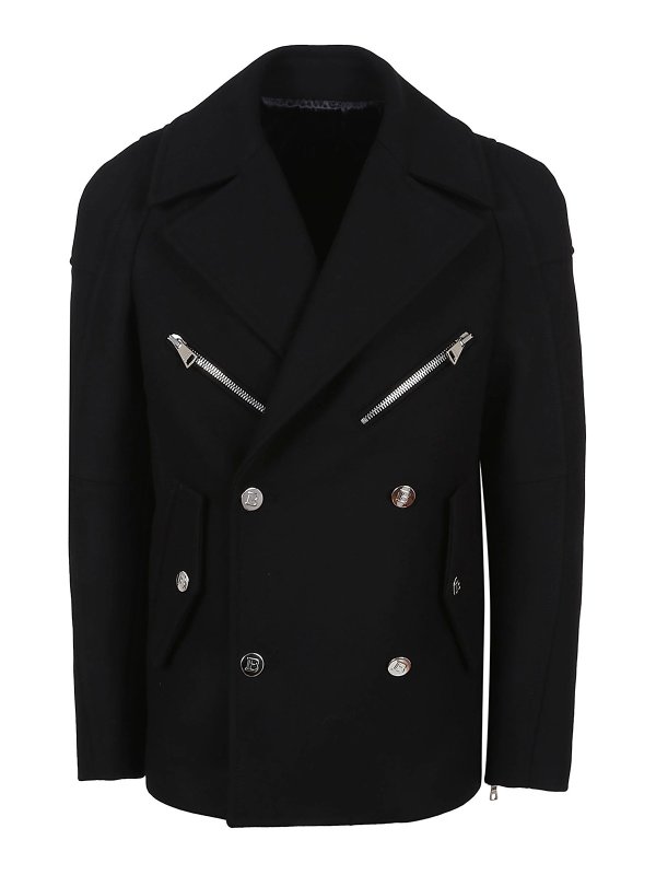 Balmain: blazers - Wool blend blazer