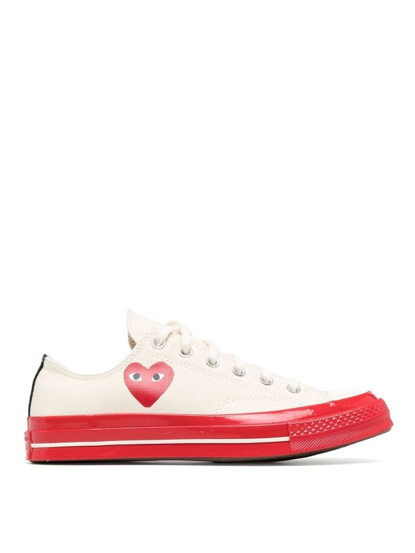 COMME DES GARCONS: Sneaker - Sneaker - Weiß