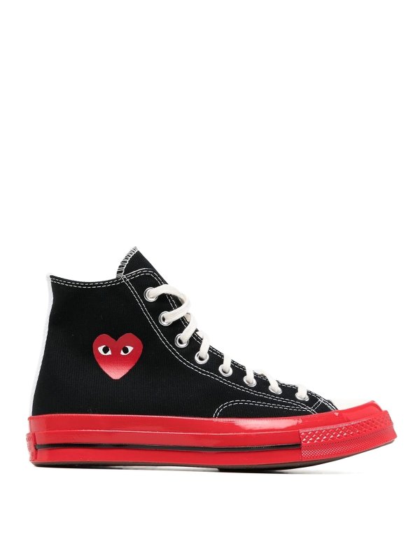 COMME DES GARCONS: trainers - Multifabric sneakers