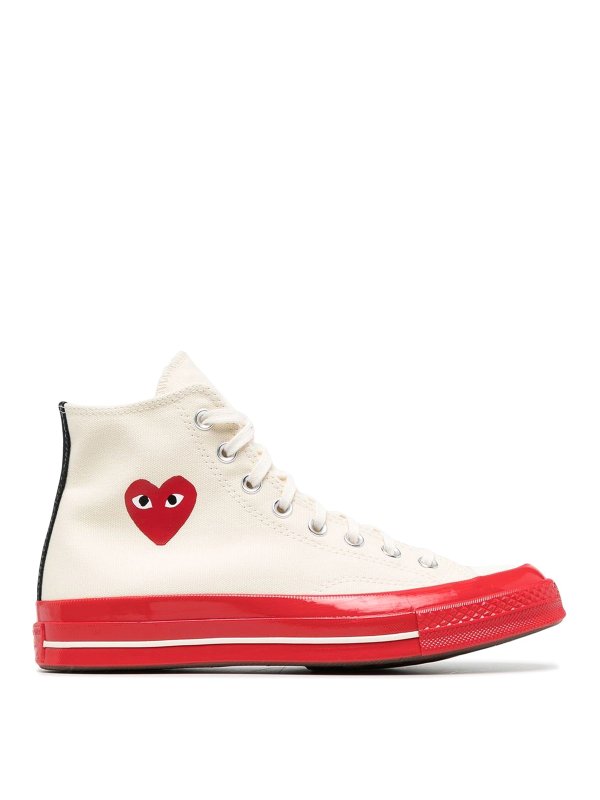 COMME DES GARCONS: trainers - Multifabric sneakers