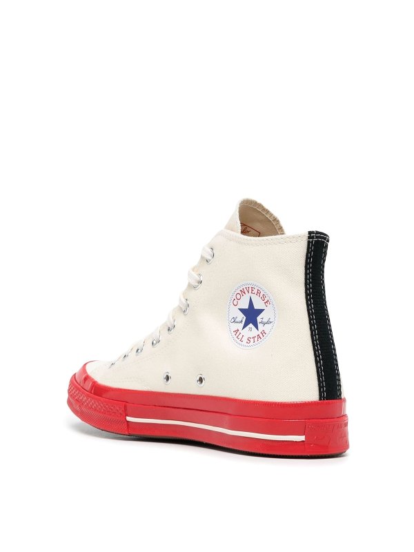 iKRIX COMME DES GARCONS: trainers - Multifabric sneakers