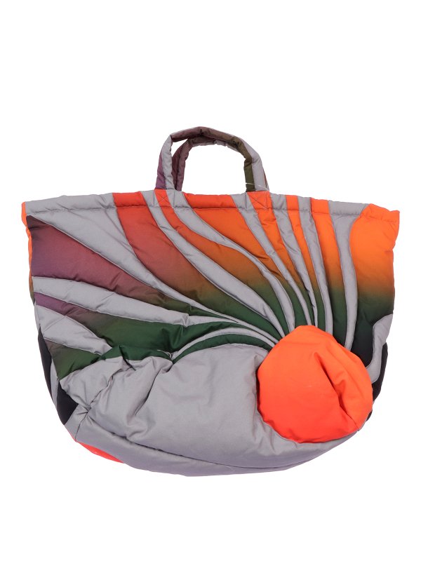 ERL: totes bags - Sunset puffer bag