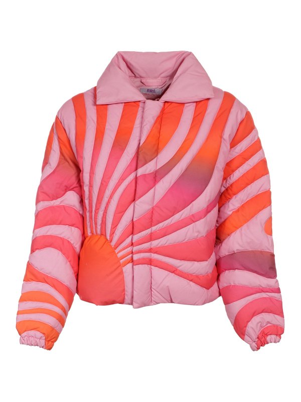 ERL: padded jackets - Sunset puffer jacket