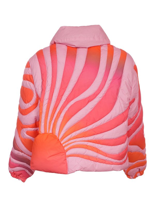 ERL: padded jackets online - Sunset puffer jacket