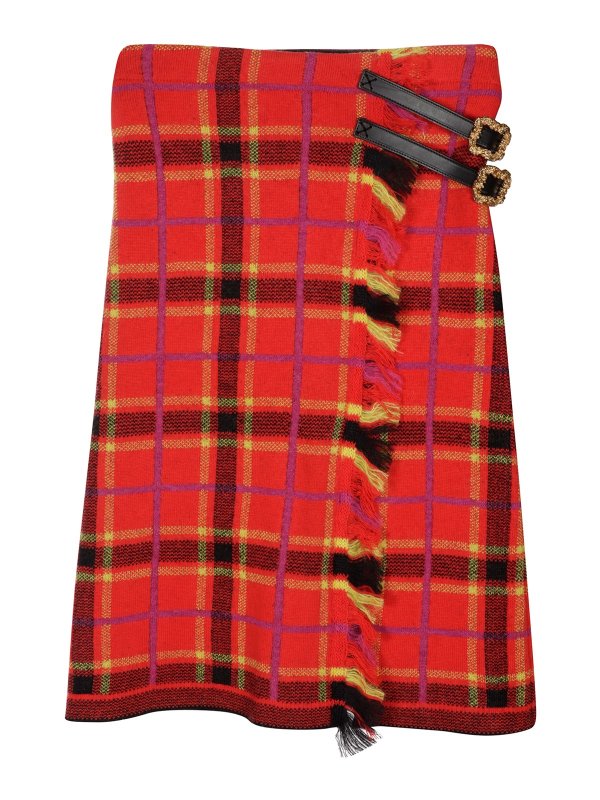 CORMIO: ニーレングススカート＆ミディ丈 - 膝丈/ミディスカート - 赤