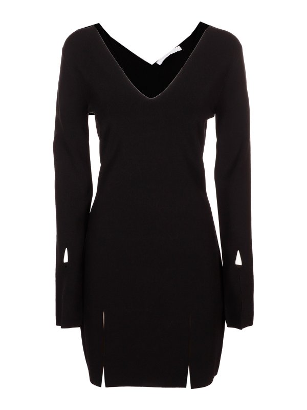 HELMUT LANG: abiti corti - Abito con spacchi