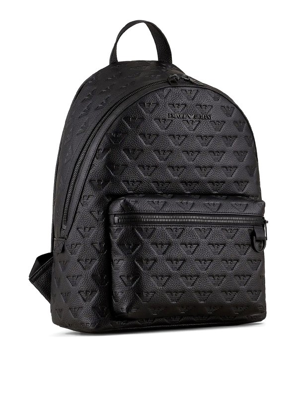 EMPORIO ARMANI: backpacks online - Leather backpack