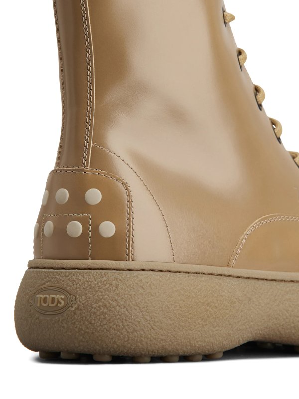 アンクルブーツ - ブラウン shop online: TOD