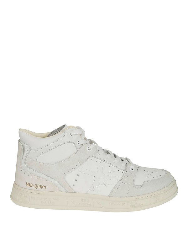 PREMIATA: trainers - Leather ankle boot sneakers