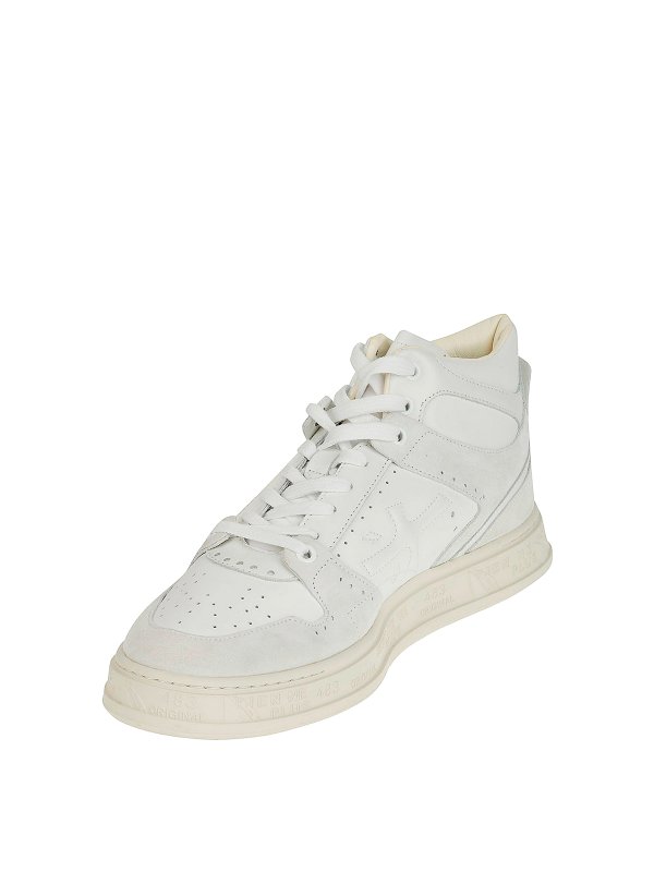 Leather ankle boot sneakers shop online: PREMIATA