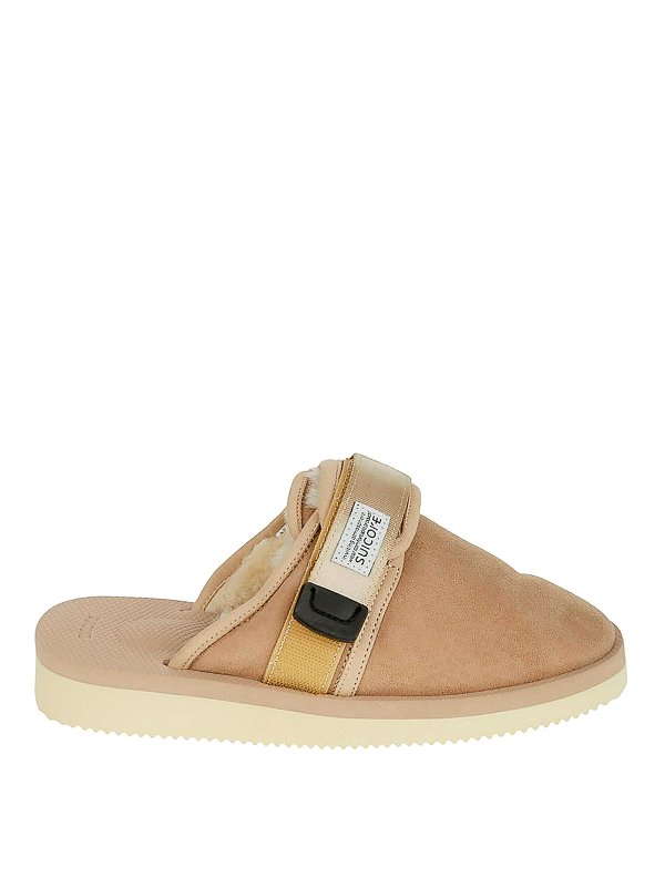 Suicoke: mules shoes - Suede sabot