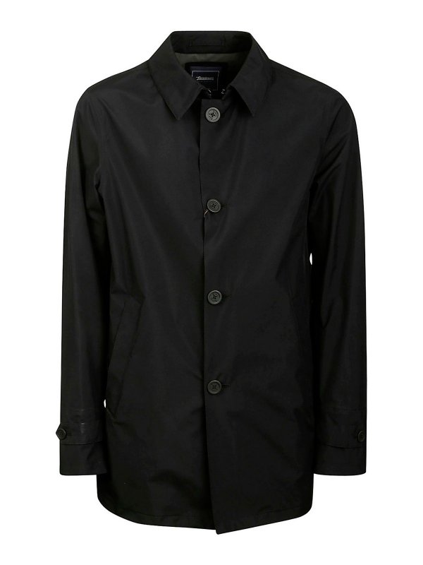 HERNO: trench coats - Technical fabric raincoat