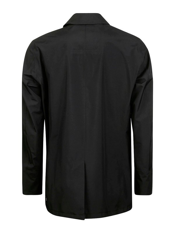 HERNO: trench coats online - Technical fabric raincoat