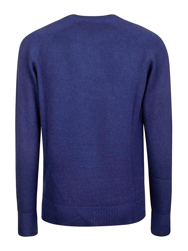 MALO: クルーネック online - クルーネック - ブルー