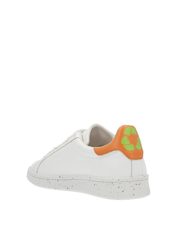 DSQUARED2: trainers online - Leather sneakers