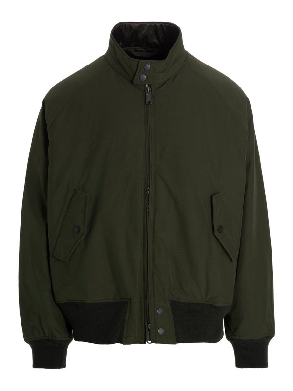 BARACUTA: bombers - Tech fabric bomber jacket