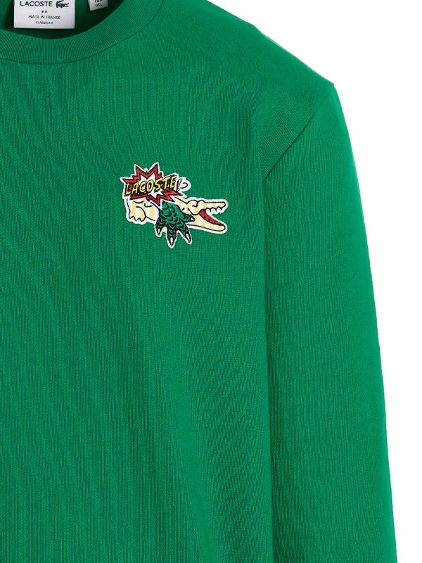 iKRIX LACOSTE: Sweatshirts & Sweaters - Logo patch sweatshirt