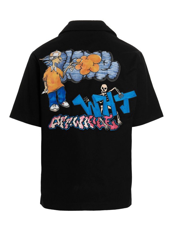 OFF-WHITE: シャツ online - シャツ - Graffiti