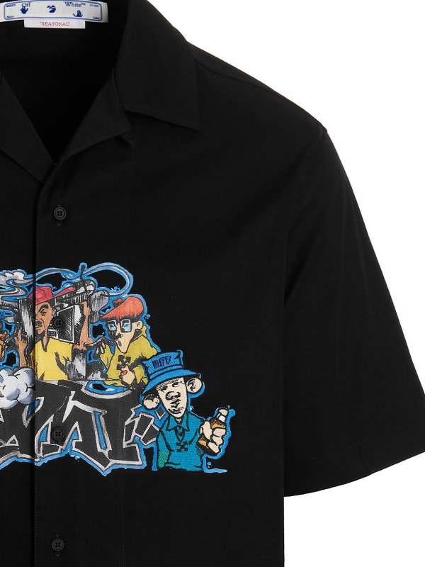 iKRIX OFF-WHITE: シャツ - シャツ - Graffiti