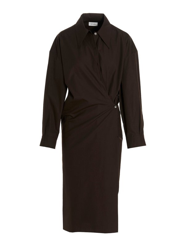 LEMAIRE: Maxikleider - Maxikleid - Braun