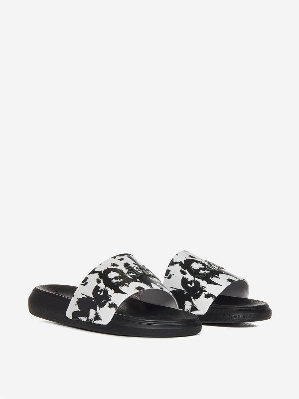 ALEXANDER MCQUEEN: flip flops online - Logo slides