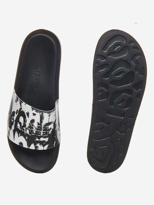 Logo slides shop online: ALEXANDER MCQUEEN