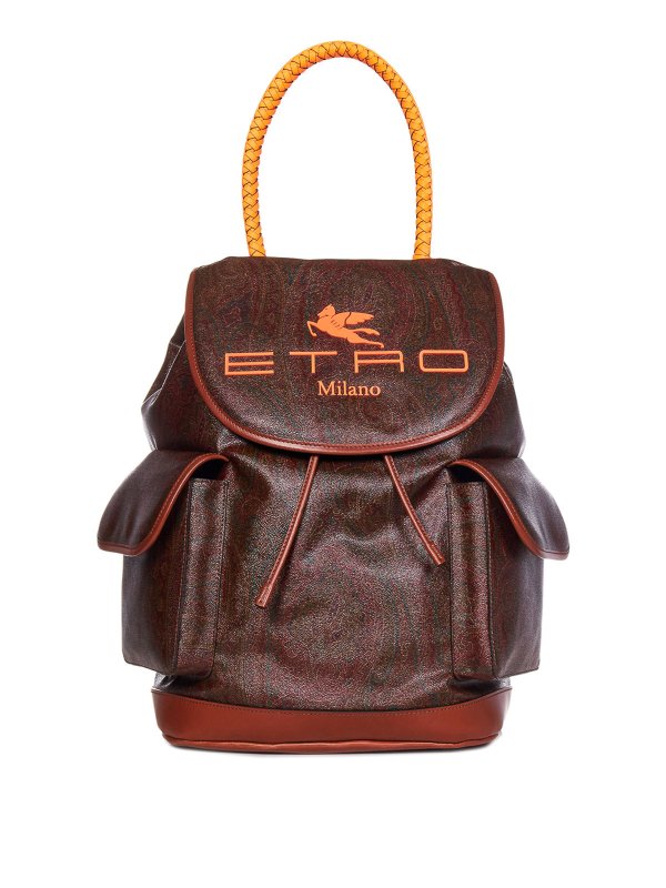 ETRO: バックパック - バックパック - 赤