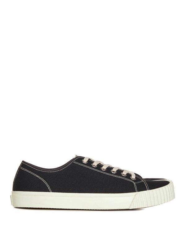Maison Margiela: Chaussures de sport - Baskets - Noir