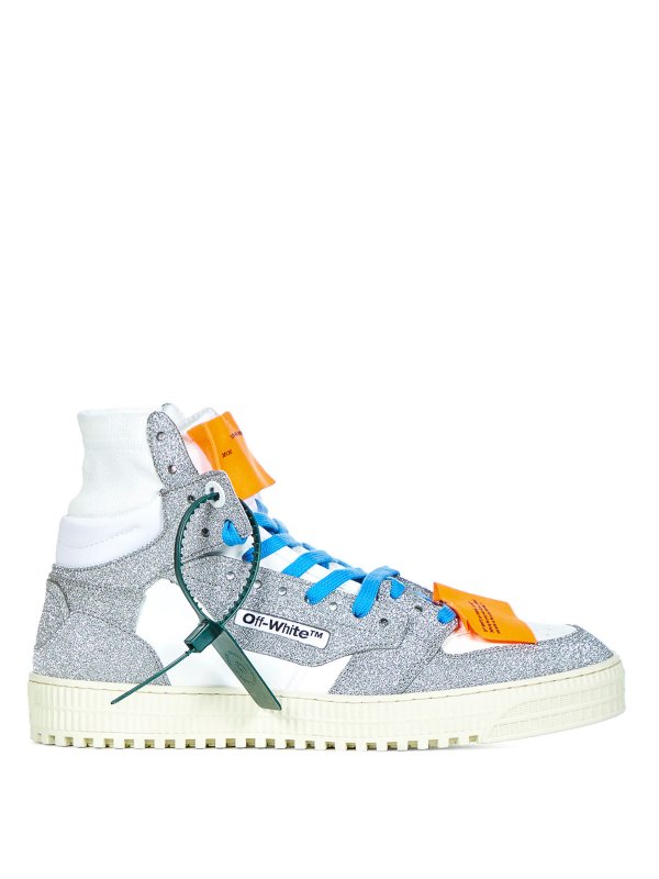 OFF-WHITE: trainers - Leather sneakers