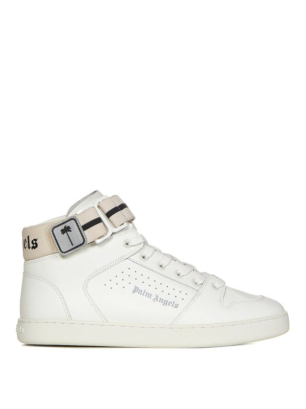 Palm Angels: trainers - Leather sneakers