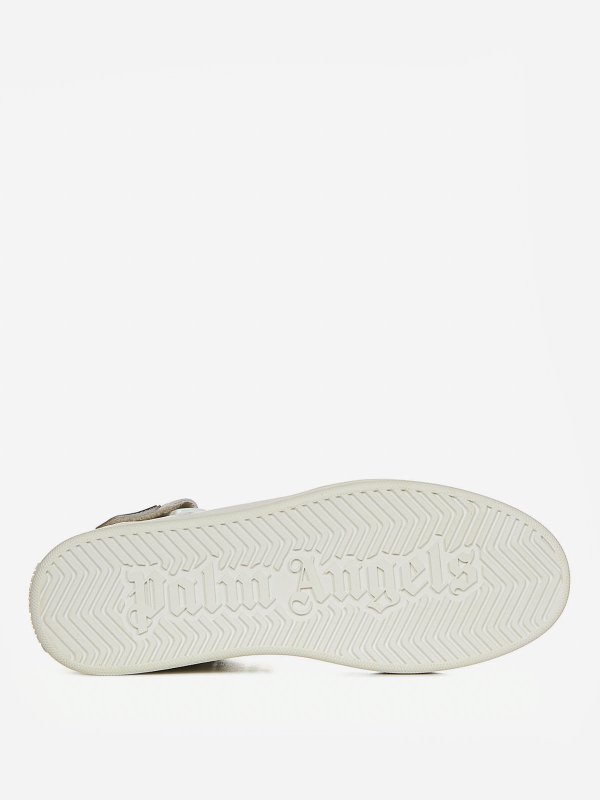 Leather sneakers shop online: Palm Angels