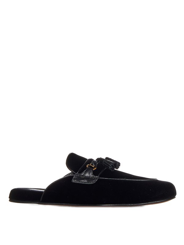 TOM FORD: ミュール - ローファー - 黒