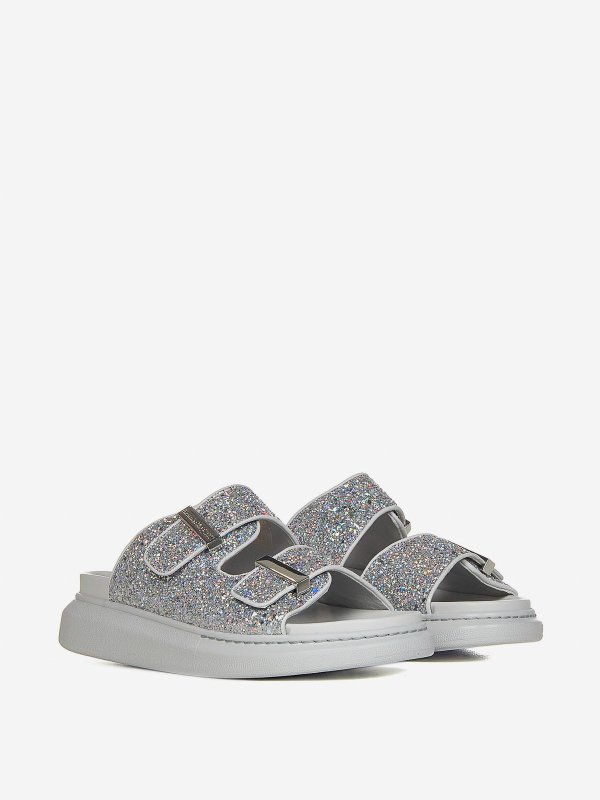 ALEXANDER MCQUEEN: Sandalen online - Sandalen - Grau