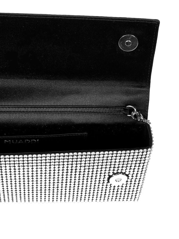 Satin clutch shop online: AMINA MUADDI