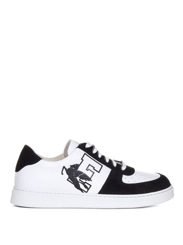 ETRO: trainers - Leather sneakers