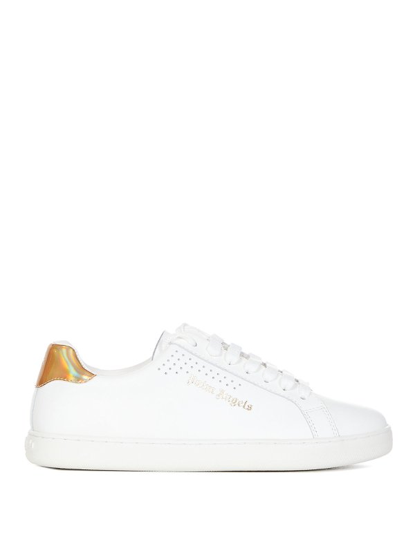 Palm Angels: trainers - Leather and fabric sneakers